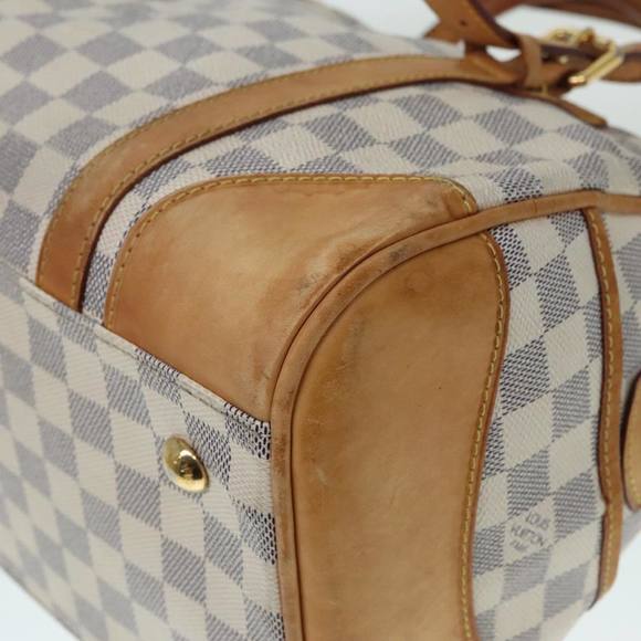 LOUIS VUITTON Damier Azur Berkeley Hand Bag N52001 LV Auth 90984 - Picture 16 of 16